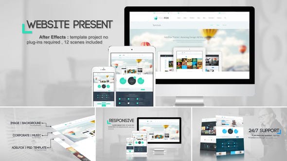 Videohive Website Presentation 19589549