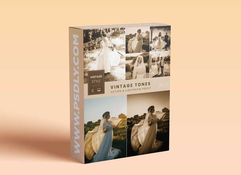Vintage Tones Action & Lightroom Preset