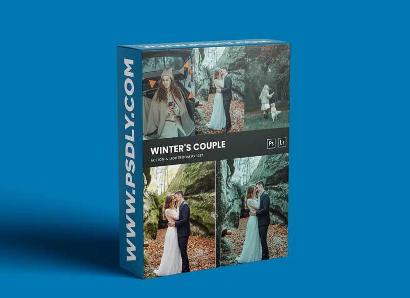 Winter's Couple Photoshop Action & Lightrom Preset