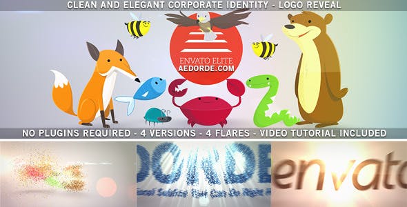Videohive Clean and Elegant Corporate Identity Logo Reveal 3538138