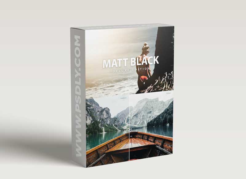 Matt Black DELUXE Edition | For Mobile & Desktop