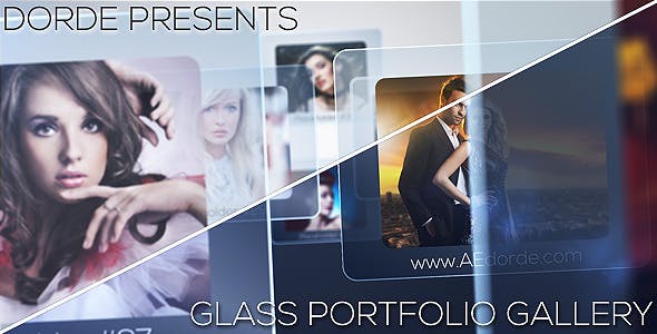 Videohive Glass Portfolio Gallery 4065472
