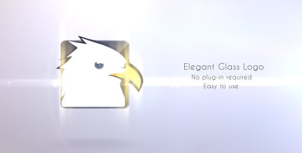 VideoHive Elegant Glass Logo 6913562