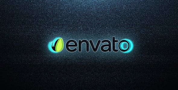 Videohive TV Distortion Logo 8519043