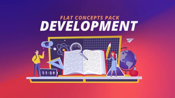 Videohive Development Flat Concept 32272165