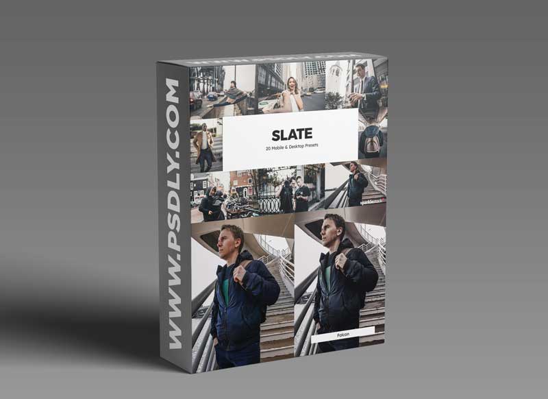 20 Slate Lightroom Presets & LUTs