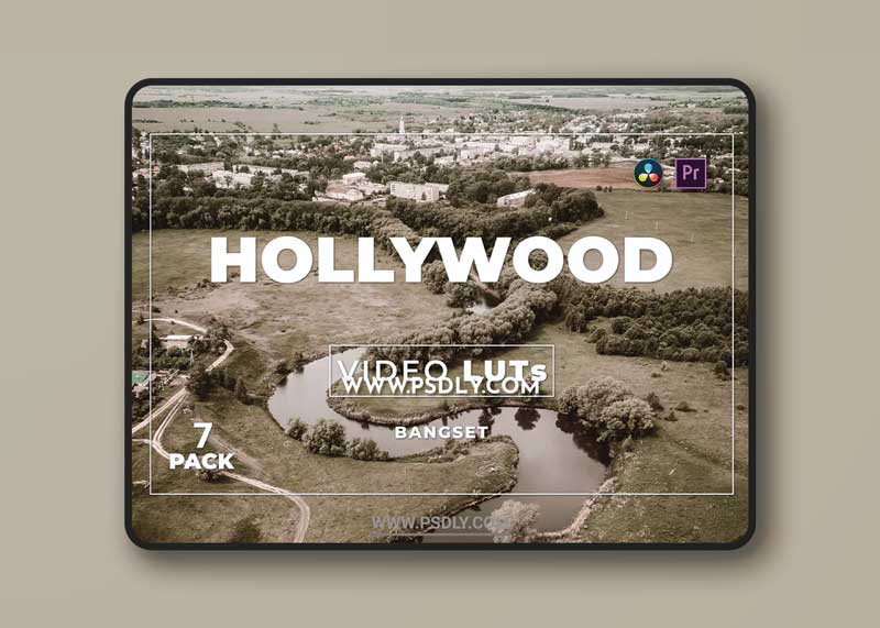 Bangset Hollywood Pack 7 Video LUTs
