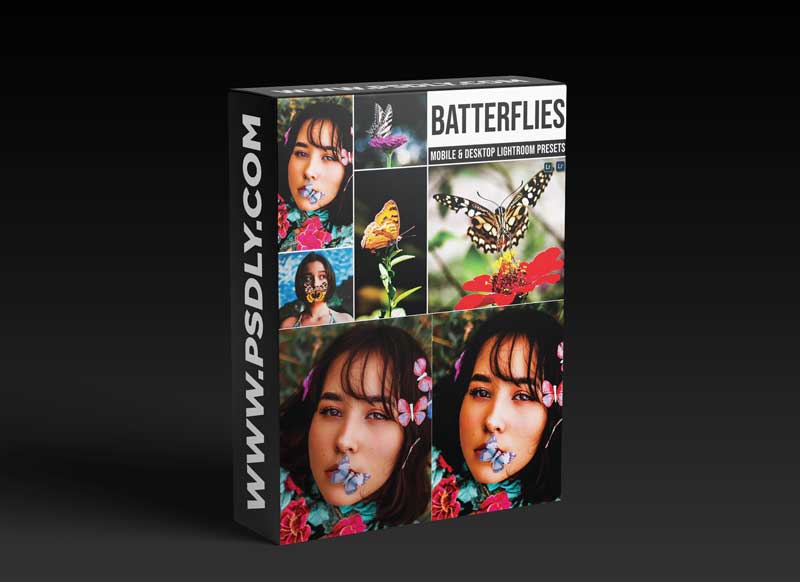 Batterflies Mobile and Desktop Lightroom Presets