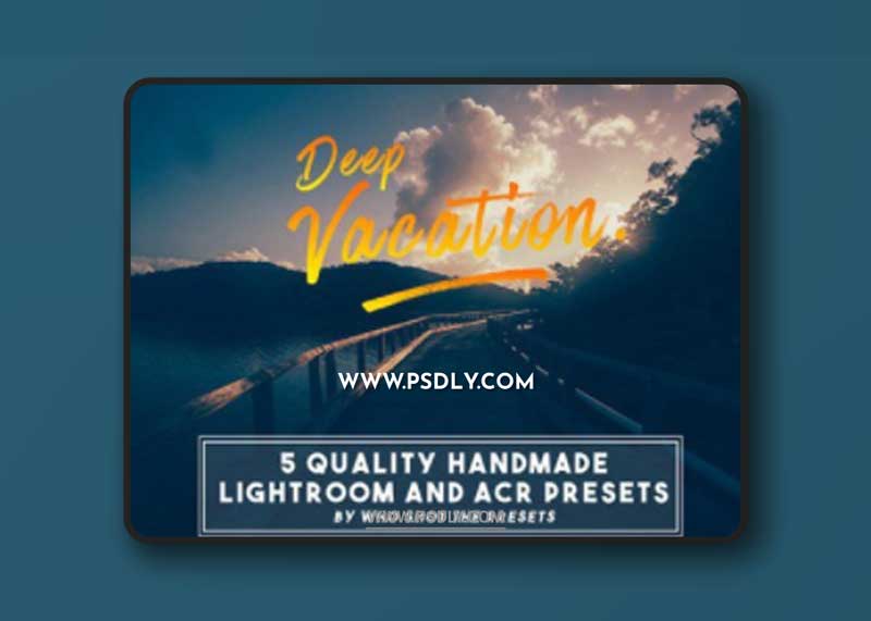CM - Deep Vacation Presets (LR & ACR) 698101