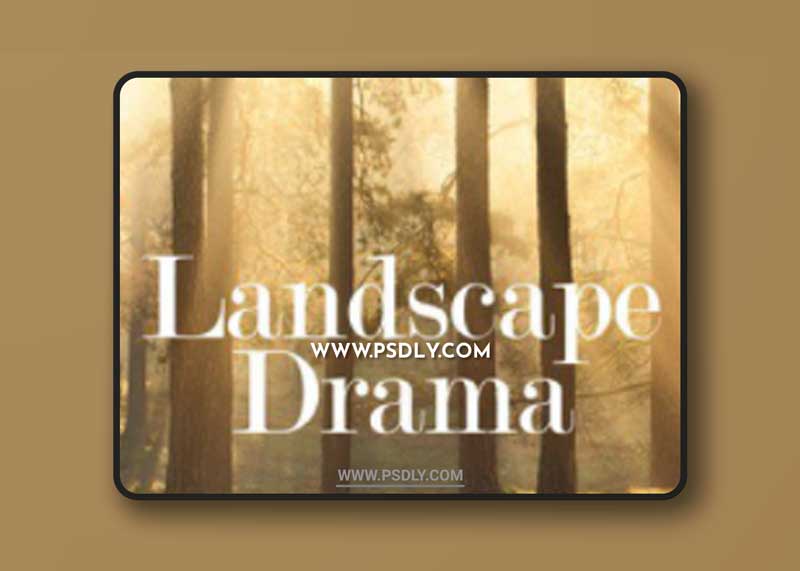 CM65365 - Landscape Drama Lightroom Presets