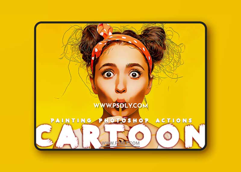 Cartoon Photoshop Action