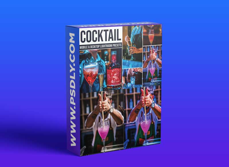 Cocktail Mobile and Desktop Lightroom Presets