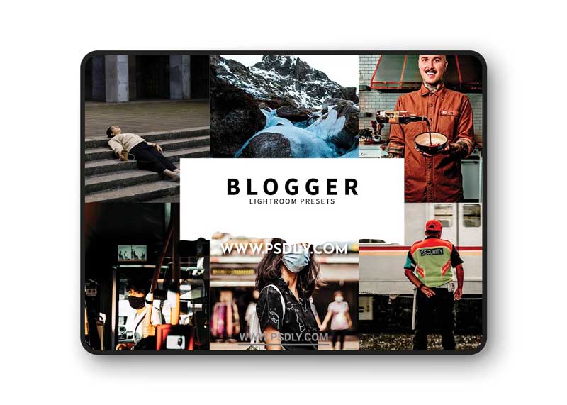 CreativeMarket - 10 Blogger Lightroom Presets 5978577