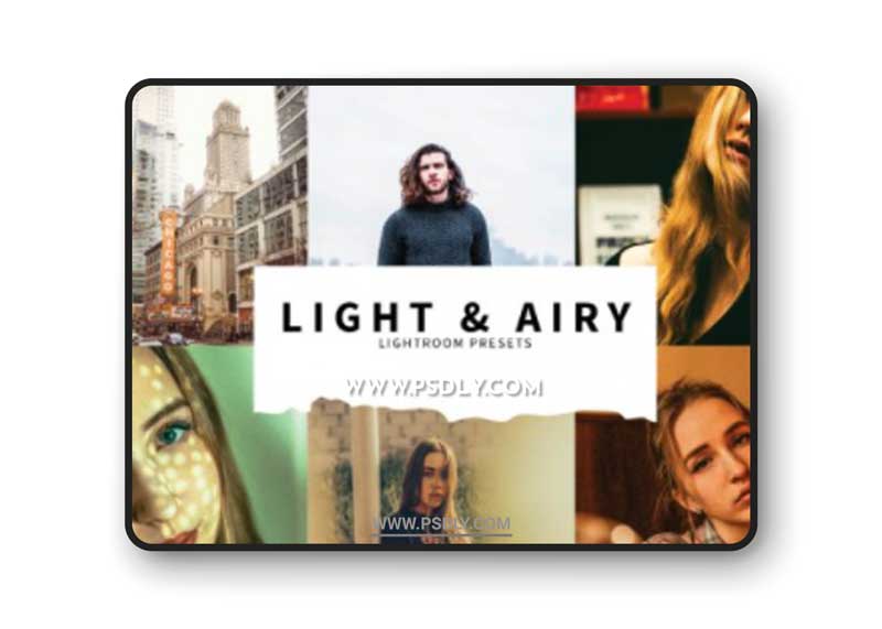 CreativeMarket - 10 Light & Airy Lightroom Presets 5978571