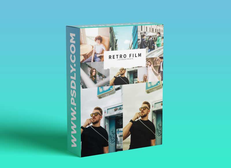 CreativeMarket - 10 Retro Film Lightroom Presets 5836918