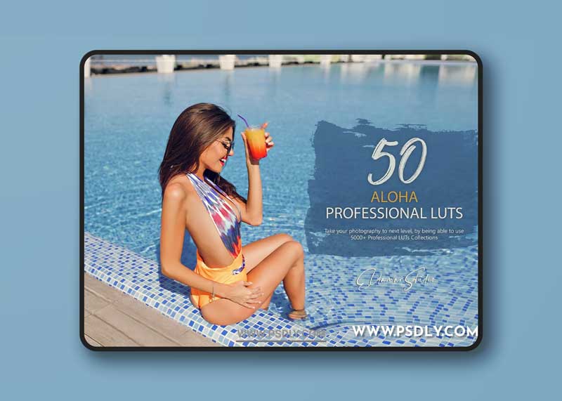 CreativeMarket - 50 Aloha LUTs Pack 6189663