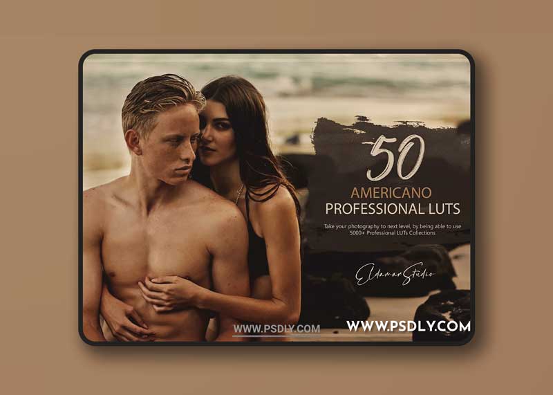 CreativeMarket - 50 Americano LUTs Pack 6189666