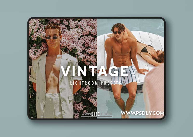 CreativeMarket - 7 VINTAGE FILM LIGHTROOM PRESETS 6095060