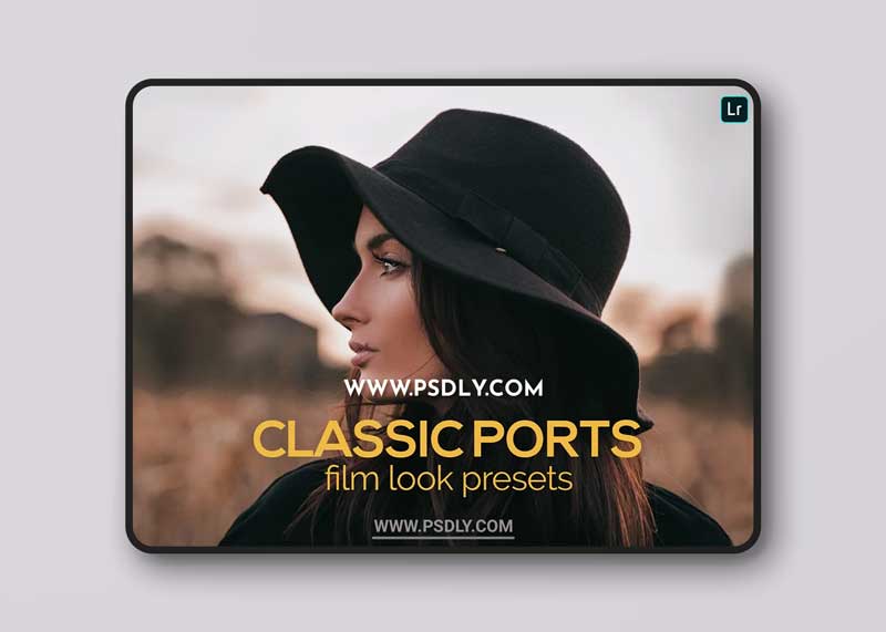 CreativeMarket - 8 Portrait Film Look Presets 5184354
