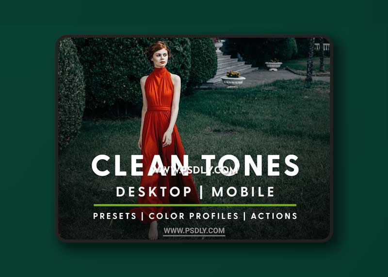 CreativeMarket - Clean Tones - Actions & Presets 6046970