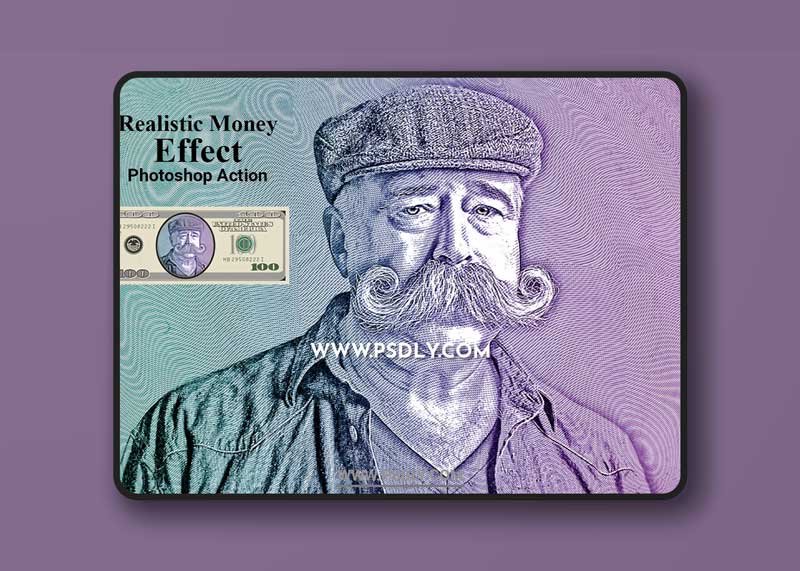 CreativeMarket - Realistic Money Effect Photoshop Act 5116584