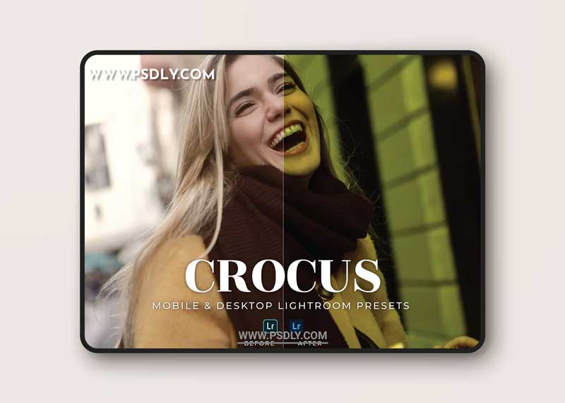 Crocus Mobile and Desktop Lightroom Presets