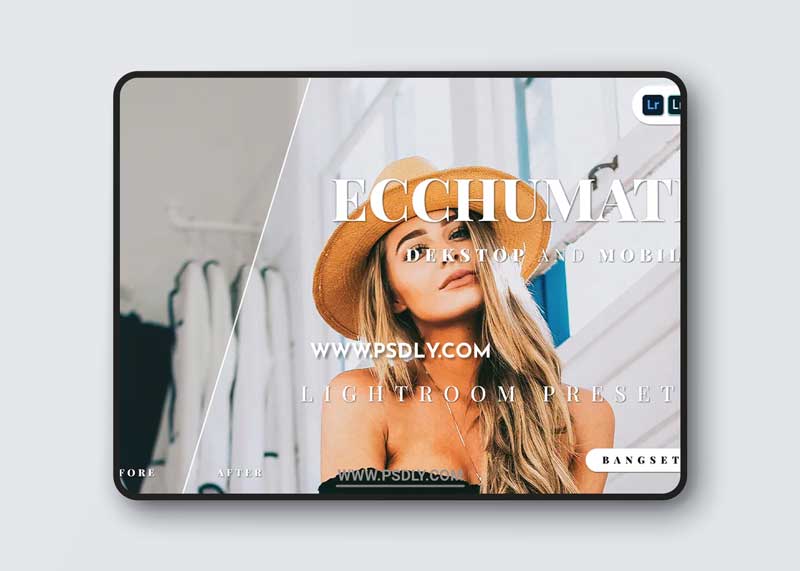 Ecchumati Desktop and Mobile Lightroom Preset