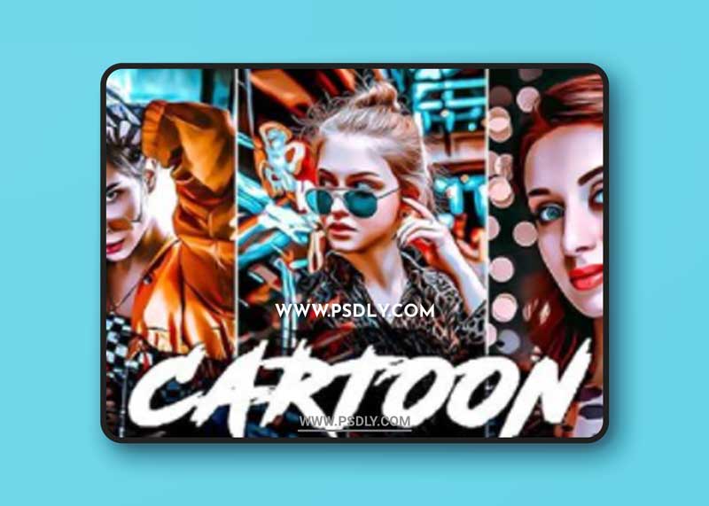 GraphicRiver - Bundle Cartoon Painting Photoshop Actions 32048265