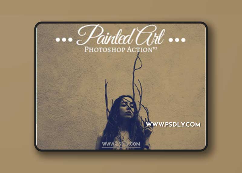 GraphicRiver - Painted ART - Photoshop Action Vol-3 31447706