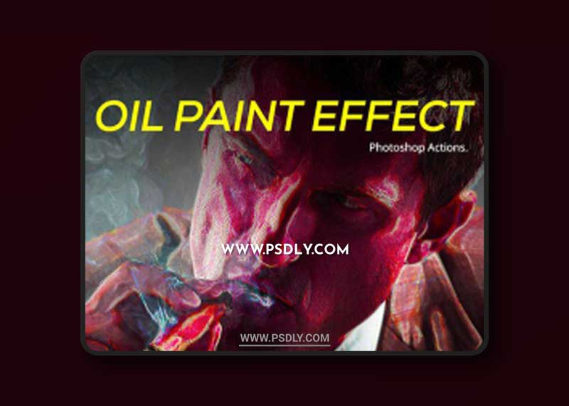 Graphicriver - 12144471 Oil Paint Effect - Photoshop Action