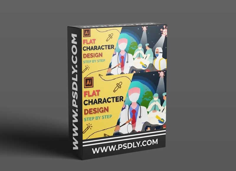 Mastering Adobe Illustrator: Easy FLat Character Design Beginners