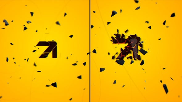 Videohive Dark Matter Abstract Logo Reveal 20045687