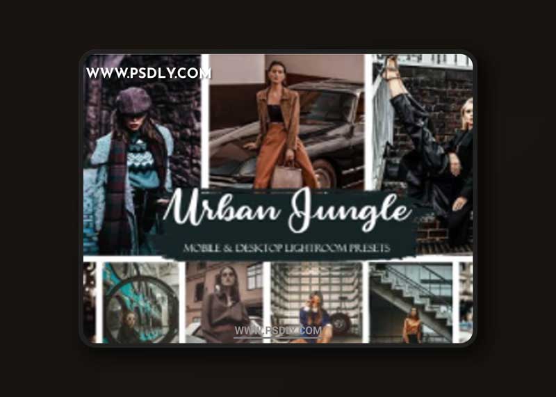 Urban Jungle Mobile & Desktop Presets Street ligthroom presets