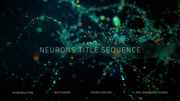 Videohive Neurons Title sequence 31882095