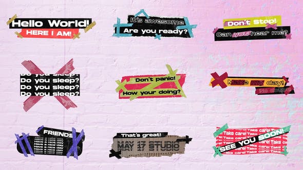 Videohive Project 233(Titles 09) 32949561