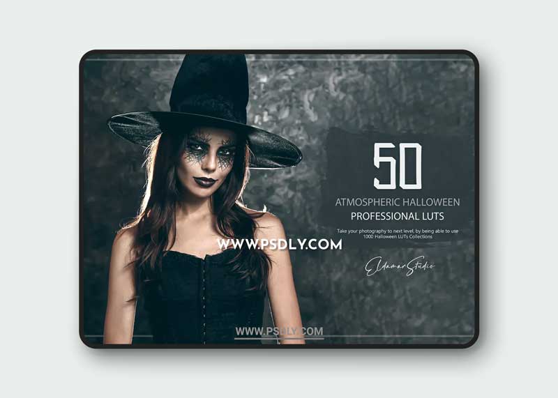 50 Atmospheric Halloween LUTs and Presets Pack