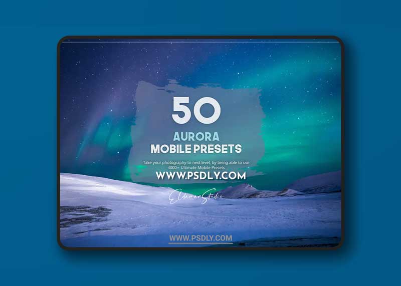50 Aurora Mobile Presets Pack