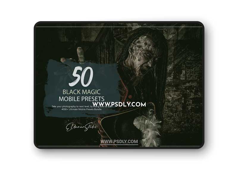 50 Black Magic Mobile Presets Pack