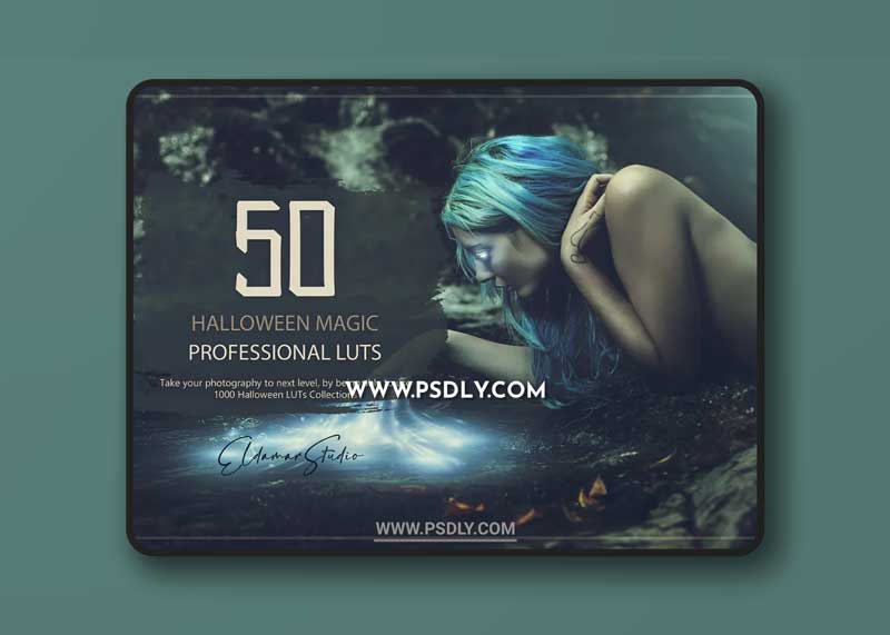 50 Halloween Magic LUTs and Presets Pack