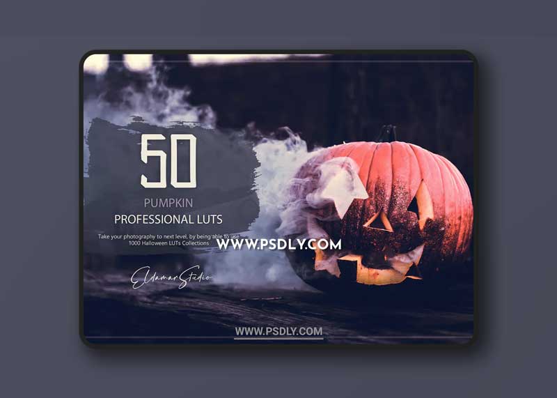 50 Pumpkin LUTs and Presets Pack