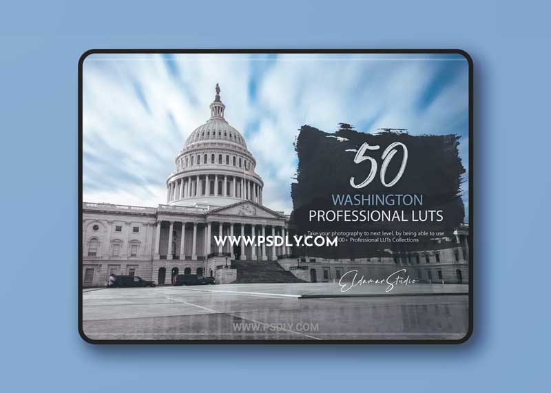 50 Washington LUTs and Presets Pack