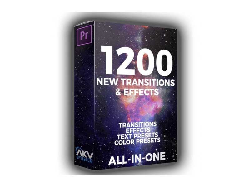 AKV Studios - Elite Editor Pack 1200+ Transitions & Effects