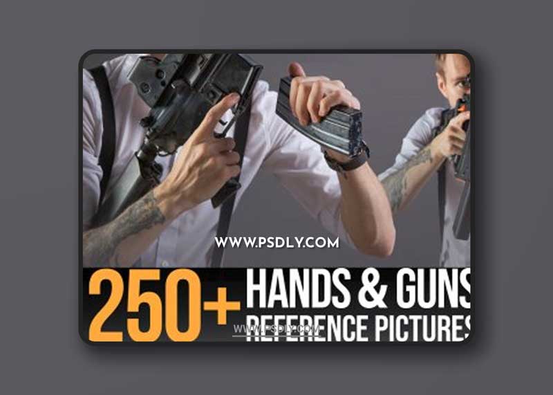 Artstation - 250+ Hands & Guns Reference Pictures