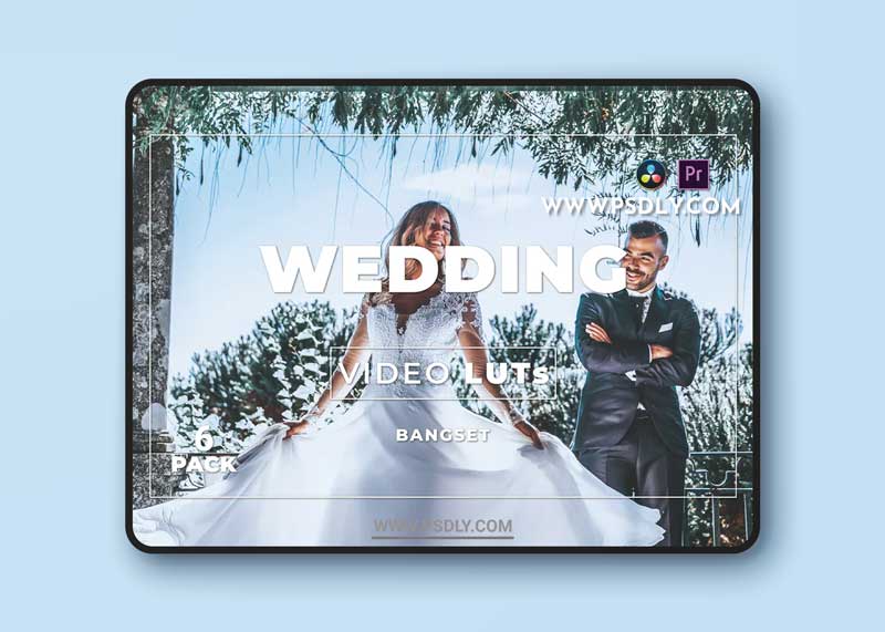 Bangset Wedding Pack 6 Video LUTs