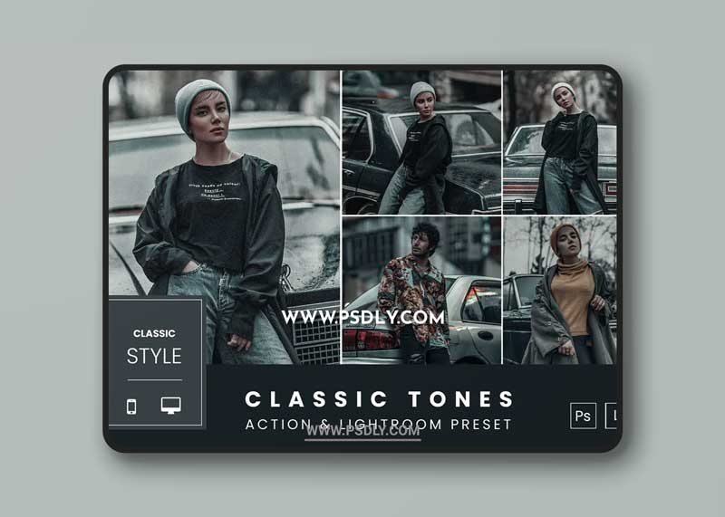 Classic Tones Action & Lightroom Preset