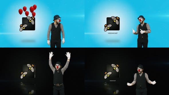 Videohive Clown Logo 23611639