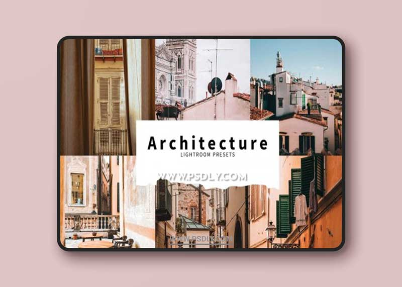 CreativeMarket - 10 Architecture Lightroom Presets 6076169