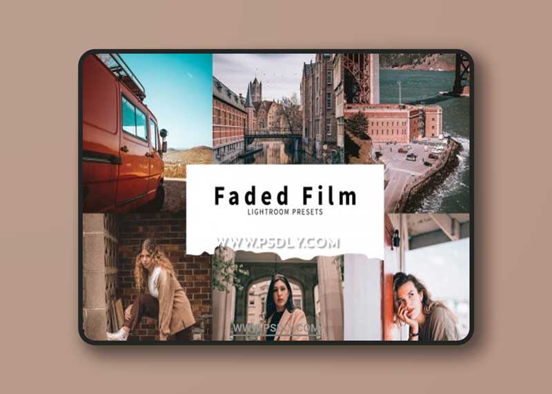 CreativeMarket - 10 Faded Film Lightroom Presets 6076164