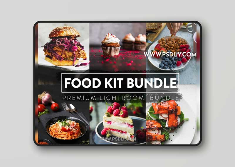CreativeMarket - 60 Food Kit Bundle Lightroom Preset 6273829
