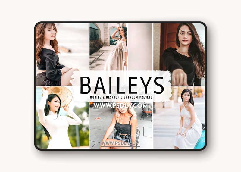 CreativeMarket - Baileys Pro Lightroom Presets 6280028
